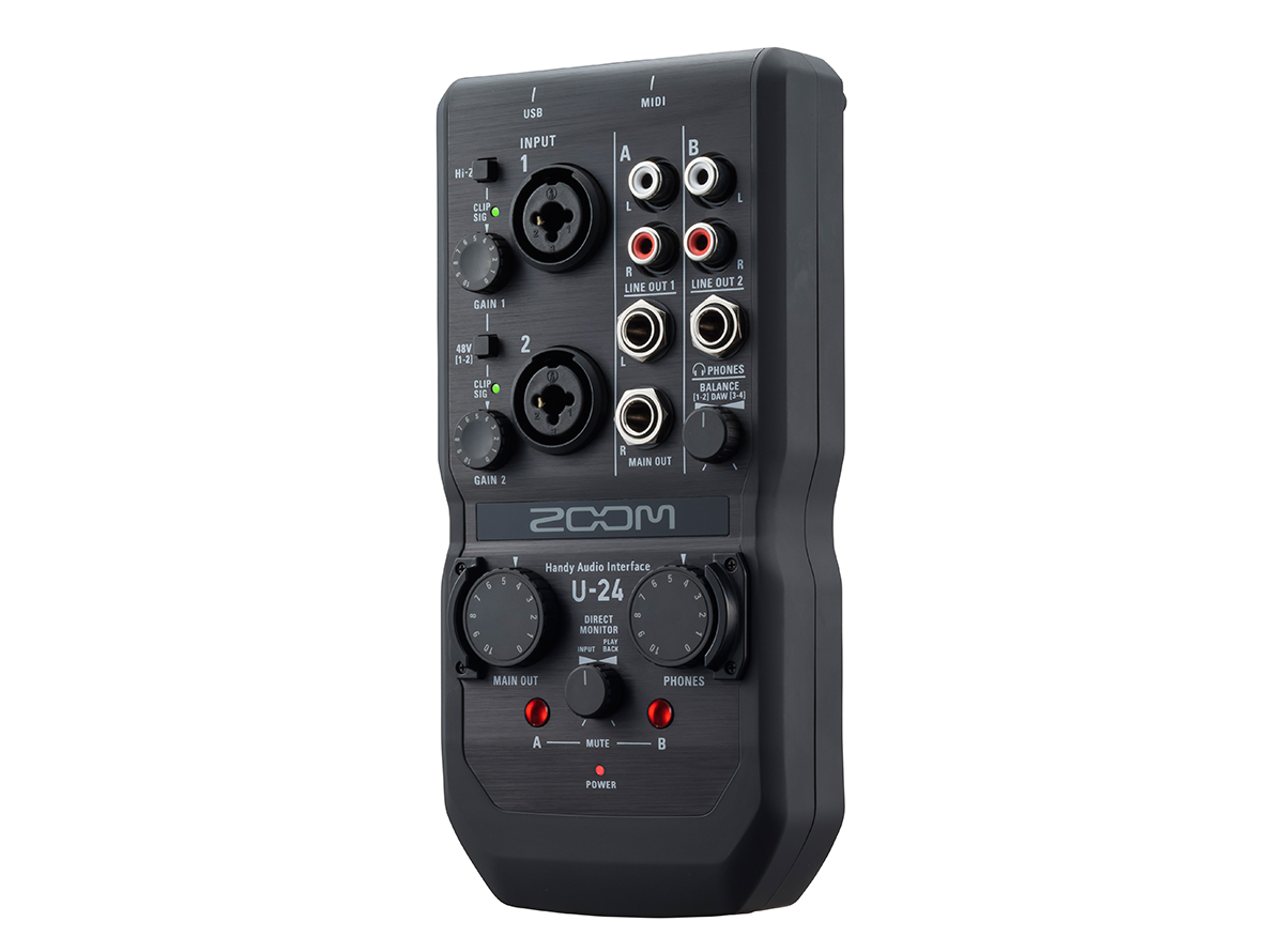 Zoom U-24 - USB audio interface - Variation 2