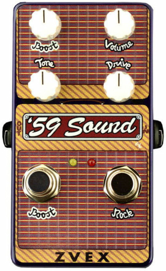 Zvex 59 Sound Vertical Distortion - Overdrive, distortion & fuzz effect pedal - Main picture