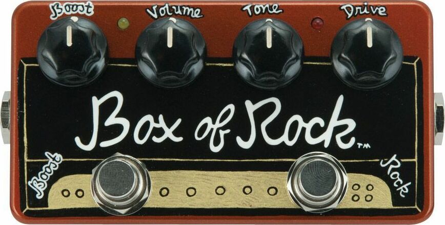 Zvex Box Of Rock - Overdrive, distortion & fuzz effect pedal - Main picture