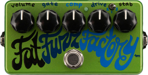 Zvex Fat Fuzz Factory - Overdrive, distortion & fuzz effect pedal - Main picture