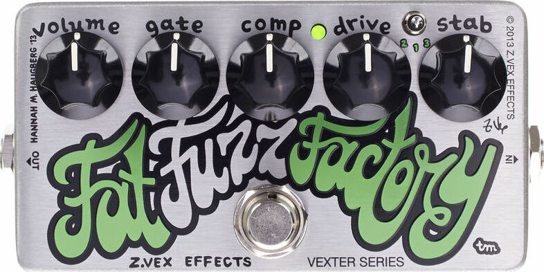 Zvex Fat Fuzz Factory Vexter - Overdrive, distortion & fuzz effect pedal - Main picture