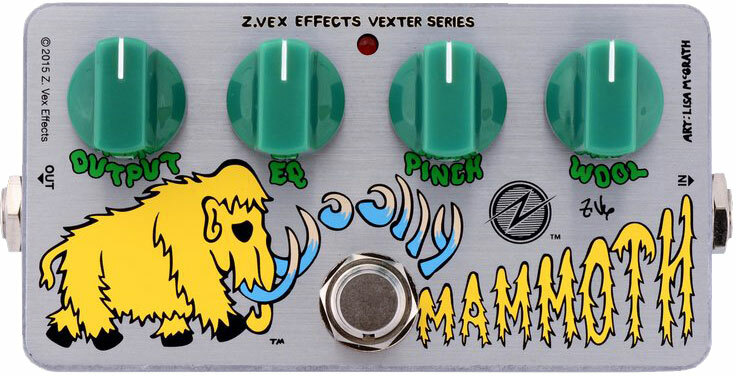Zvex Germanium Woolly Mammoth Mod Fuzz - Overdrive, distortion & fuzz effect pedal - Main picture