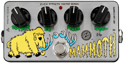 Zvex Woolly Mammoth Vexter - Overdrive, distortion, fuzz effect pedal for bass - Main picture
