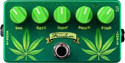 Overdrive, distortion & fuzz effect pedal Zvex Fuzz Factory Cannabis Commemorative USA