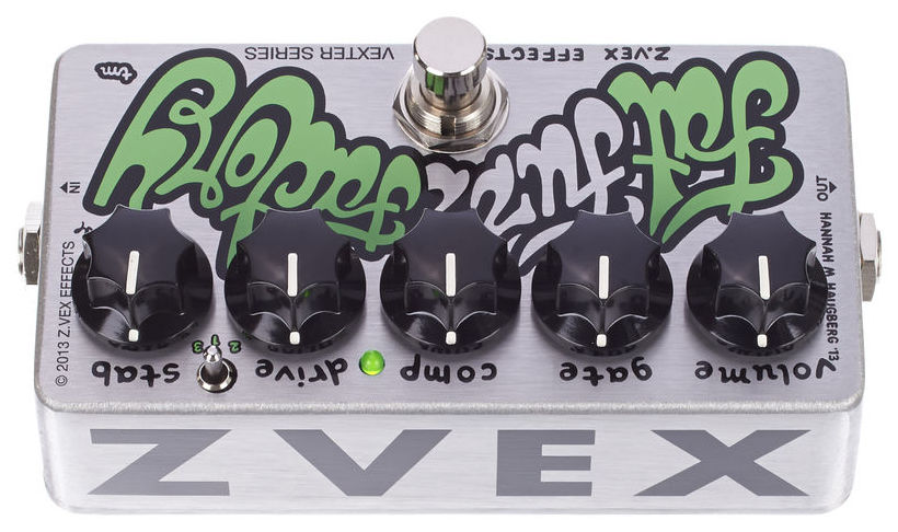 Zvex Fat Fuzz Factory Vexter Overdrive, distortion & fuzz effect pedal