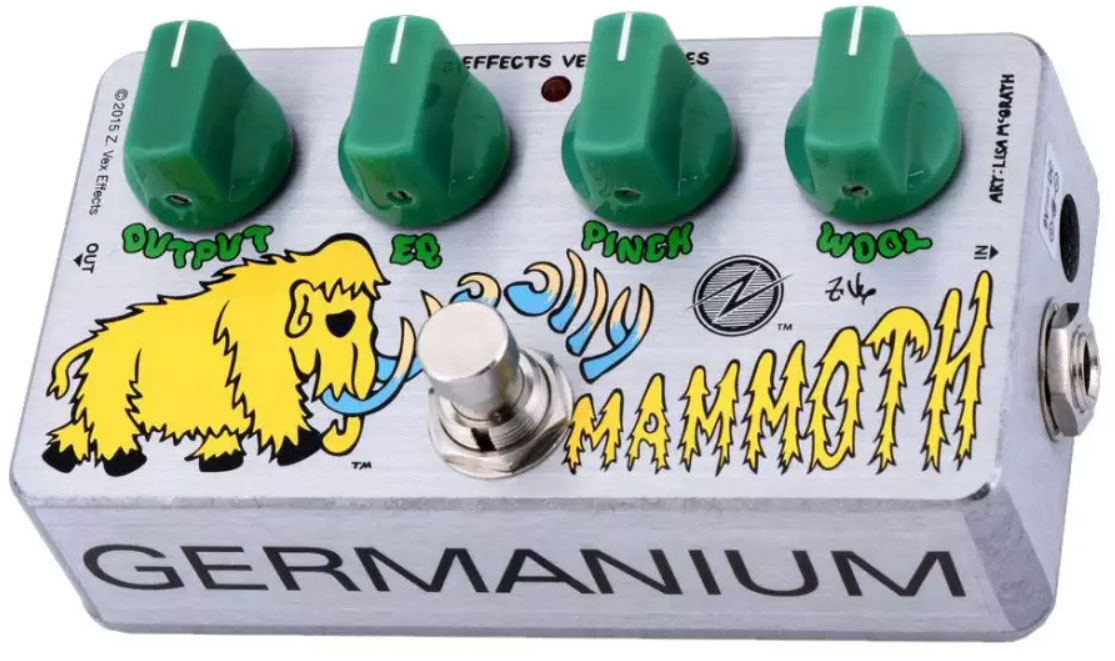 Zvex Germanium Woolly Mammoth Mod Fuzz - Overdrive, distortion & fuzz effect pedal - Variation 1