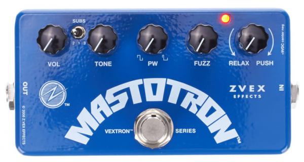 Overdrive, distortion & fuzz effect pedal Zvex Mastotron -