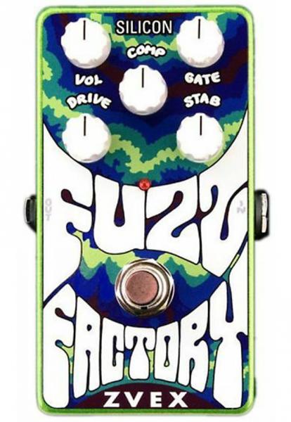 Overdrive, distortion & fuzz effect pedal Zvex Silicon Fuzz Factory